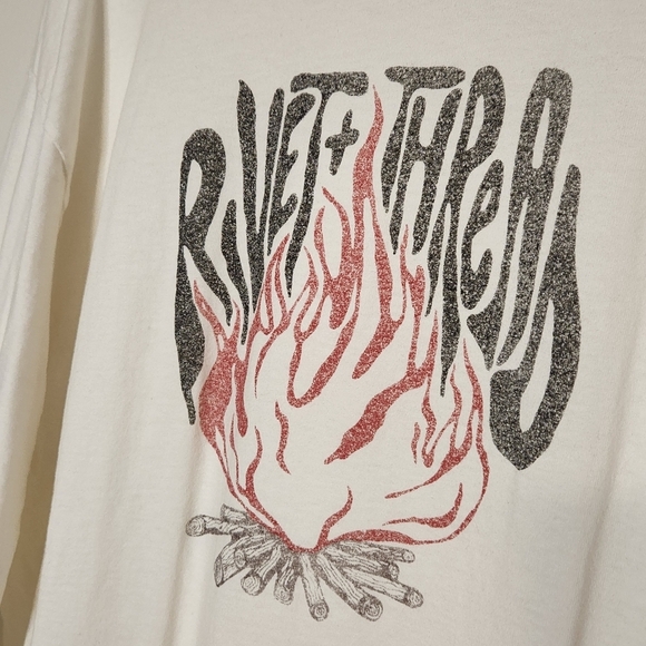 Madewell Rivet & Thread Campout Long-Sleeve Tee cream XL NB932 - Picture 5 of 16